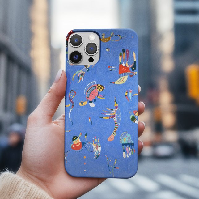 Sky blue, Kandinsky Fine Art Case-Mate iPhone Case (Creator Uploaded)