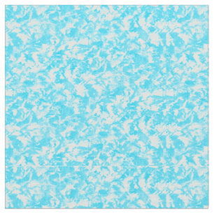 Sky Blue Lettuce Cotton Fabric