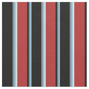 Sky Blue, Light Slate Grey, Black, Red, Mint Cream Fabric