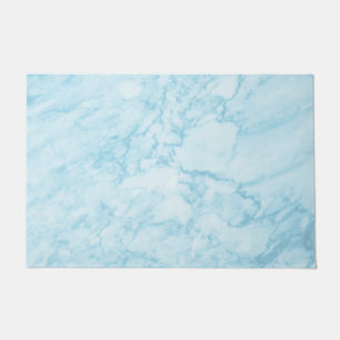 Sky Blue Marble  Doormat