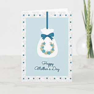 Sky Blue Mothers Day Gift Card