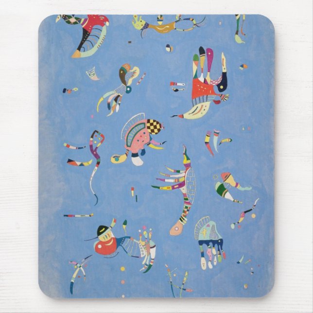 Sky Blue Mouse Mat (Front)