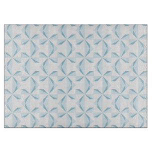 Sky Blue Pinwheels Cutting Board