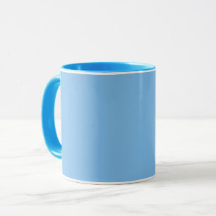 Sky Blue (solid colour) Aero  Mug