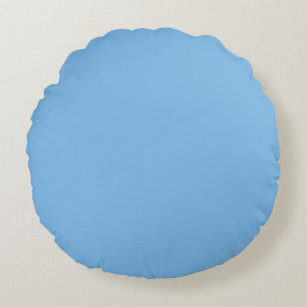 Sky Blue (solid colour) Aero  Round Cushion