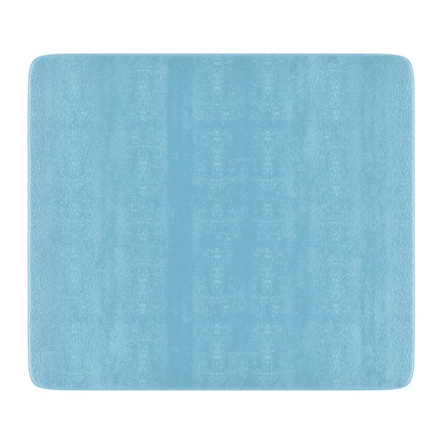 Sky Blue Solid Colour Cutting Board (Front)