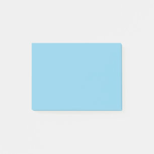 Sky Blue Solid Colour Post-it Notes