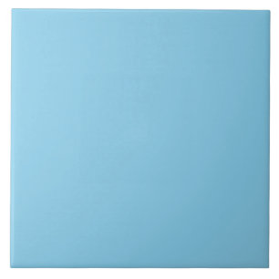 Sky Blue solid colour Tile