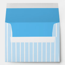SKY BLUE STRIPES STYLISH PERSONALIZED NAME & TEXT