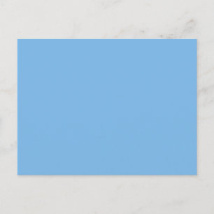 Sky Blue Template Postcard