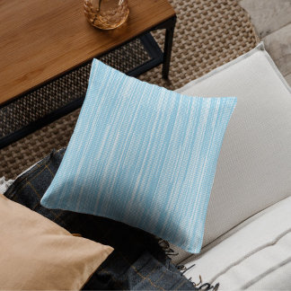 Sky Blue textured Ocean Inspired  Cushion