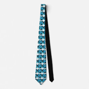 Sky Blue Topaz Cushion Gemstone Tie