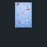 Sky Blue | Wassily Kandinsky Canvas Print<br><div class="desc">"Bleu De Ciel" (Sky Blue), painted in 1940 by Wassily Kandinsky, is a mesmerising composition of floating biomorphic shapes set against a serene blue background. This abstract masterpiece reflects Kandinsky’s later artistic evolution, where he blended surrealism and geometric abstraction to create a dreamlike atmosphere. The delicate forms, resembling celestial or...</div>