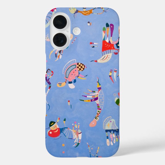 Sky Blue | Wassily Kandinsky Case-Mate iPhone Case (Back)