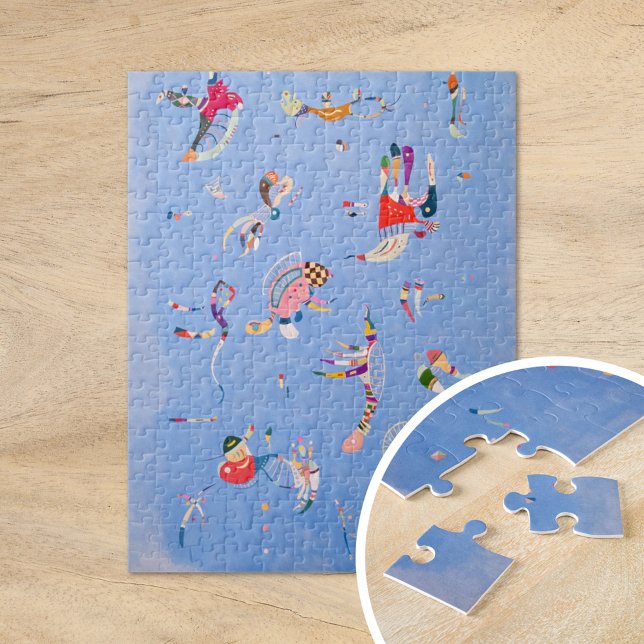 Sky Blue | Wassily Kandinsky Jigsaw Puzzle (Creator Uploaded)
