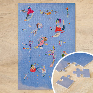 Sky Blue   Wassily Kandinsky Jigsaw Puzzle