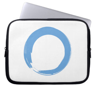 Sky Blue Zen Symbol Laptop Sleeve