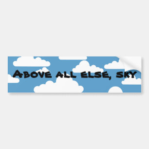 Sky Bumper Sticker