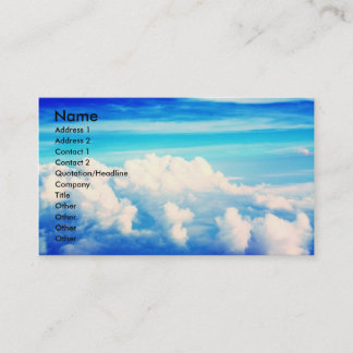 Sky Business Card