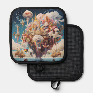 Sky City Potholder - Vibrant colour & uplifting Pot Holder