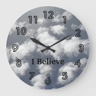 Sky Clouds Church Clocks
