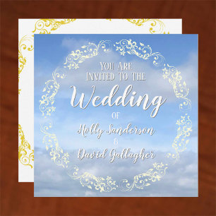 Sky & Clouds Design Invitation