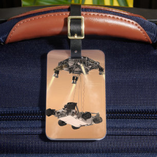 Sky Crane Manoeuvre During Curiosity's Mars Descen Luggage Tag