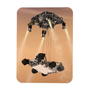 Sky Crane Manoeuvre During Curiosity's Mars Descen Magnet