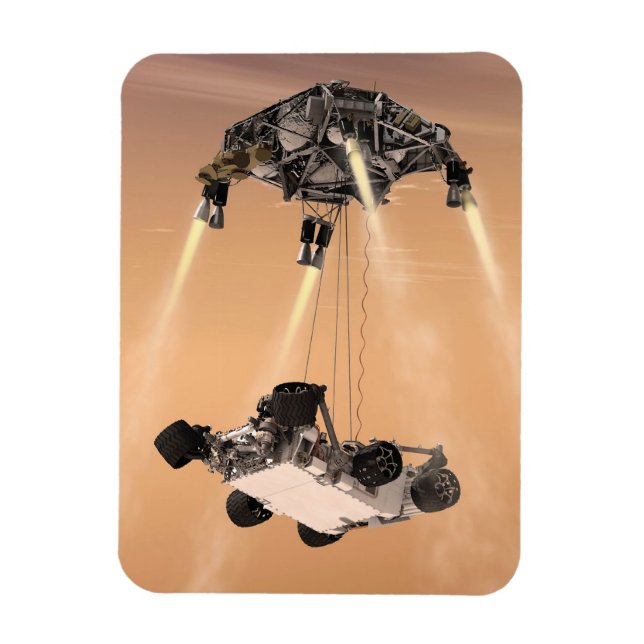 Sky Crane Manoeuvre During Curiosity's Mars Descen Magnet (Vertical)