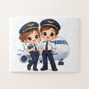 Sky Crew Duo Jigsaw Puzzle