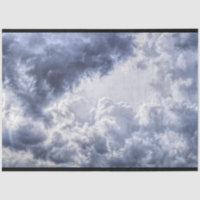 Sky Cumulus Clouds Decoupage Tissue Paper