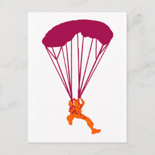 SKY DIVE EXPLORERS POSTCARD