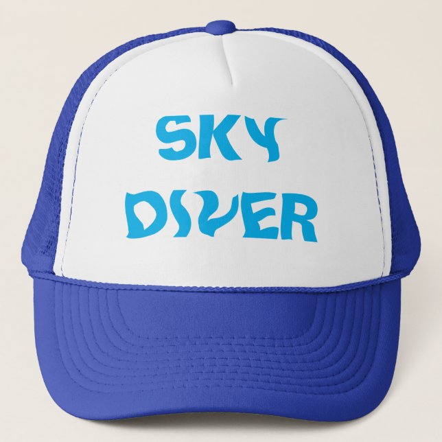 Sky Diver Trucker Hat (Front)