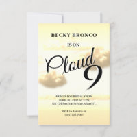 Sky dreamy cloud nine vintage save the date
