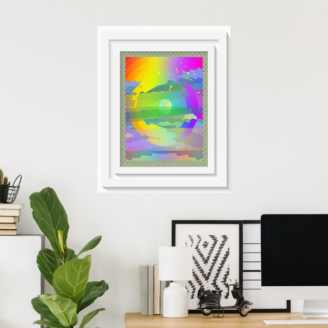 Sky Driving  Poster (Home Office)
