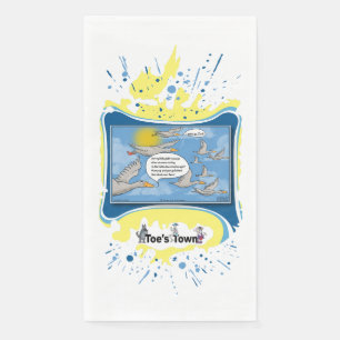 Sky Dumping   Father’s Day Guest Napkin