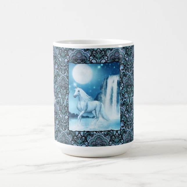 Sky Faerie Asparas and Unicorn Coffee Mug (Center)