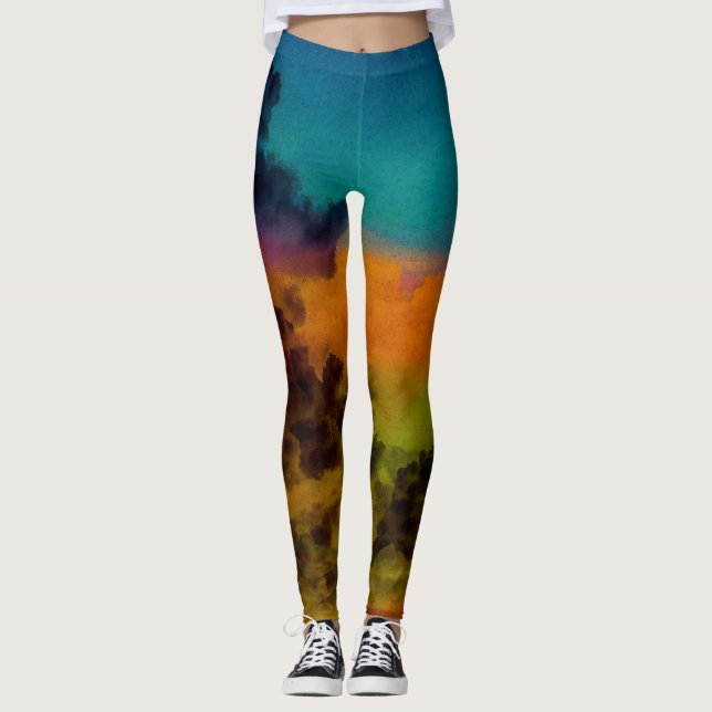 Sky Fantasy Leggings (Front)