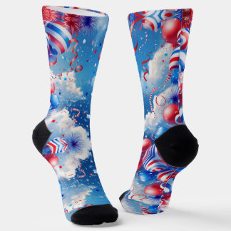Sky Full of Freedom Socks