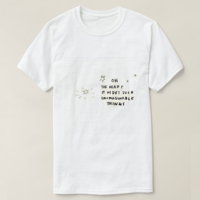 sky full of song lyrics    T-Shirt (Design Front)