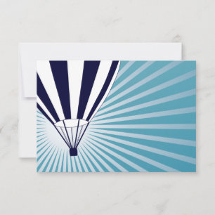 sky high ballooning invitation