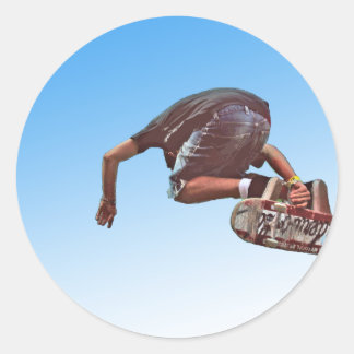 Sky High Classic Round Sticker