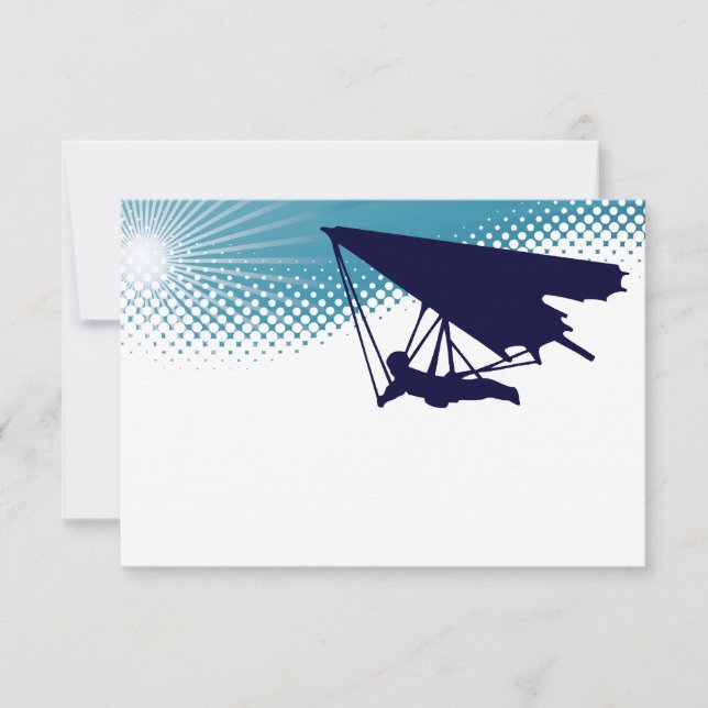 sky high hang glider invitation (Front)