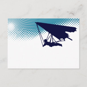 sky high hang glider invitation