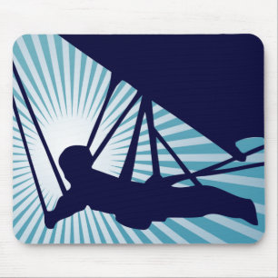 sky high hang gliding mouse mat