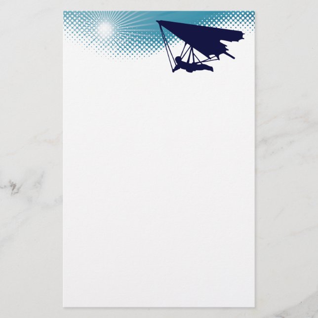 sky high hang gliding stationery (Front)