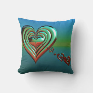 Sky High Hearts Cushion