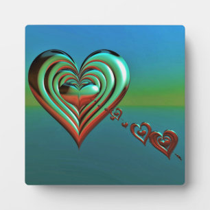 Sky High Hearts Plaque
