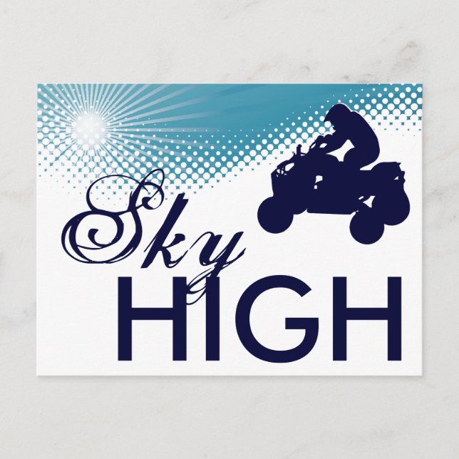 sky high quads postcard (Front)