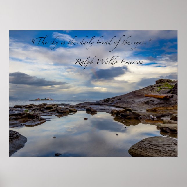 Sky Inspriational Quote Poster (Front)